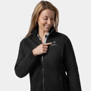 Ororo Heated Fleece Jacket - Black - size XL